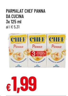 PARMALAT CHEF PANNA DA CUCINA