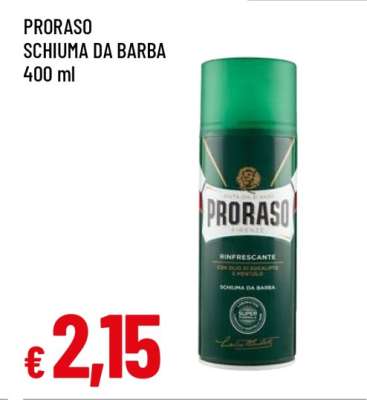 PRORASO SCHIUMA DA BARBA