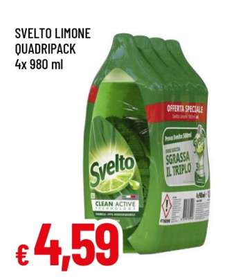 Svelto Limone Quadripack