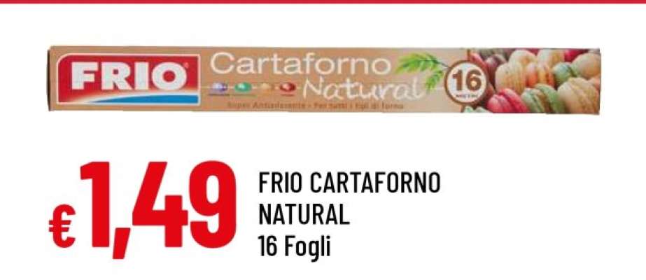 FRIO CARTAFORNO NATURAL