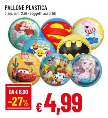 PALLONE PLASTICA