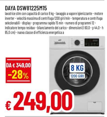 DAYA DSW81225M15