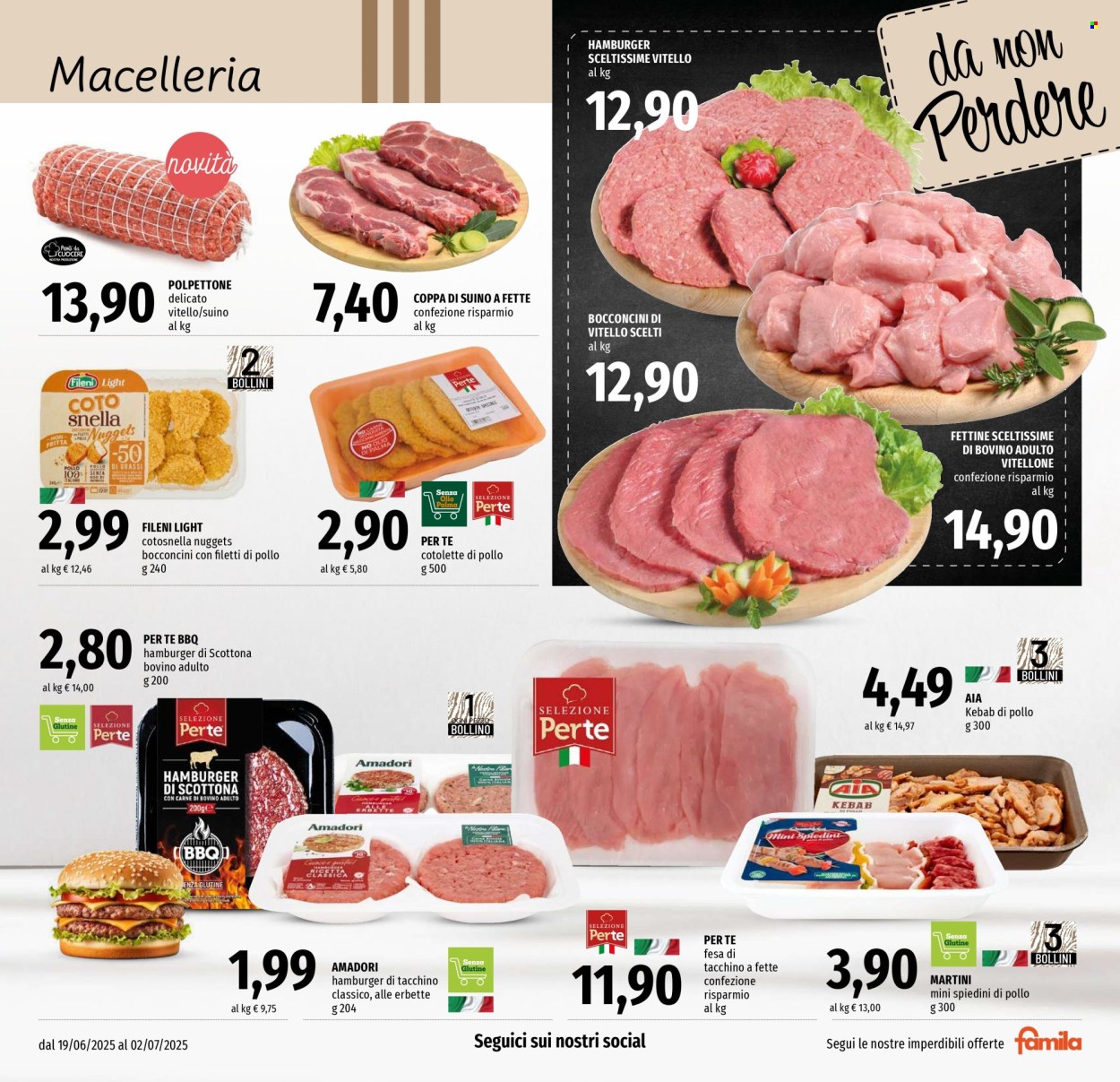 Volantino Famila - 19/6/2025 - 2/7/2025. Pagina 3