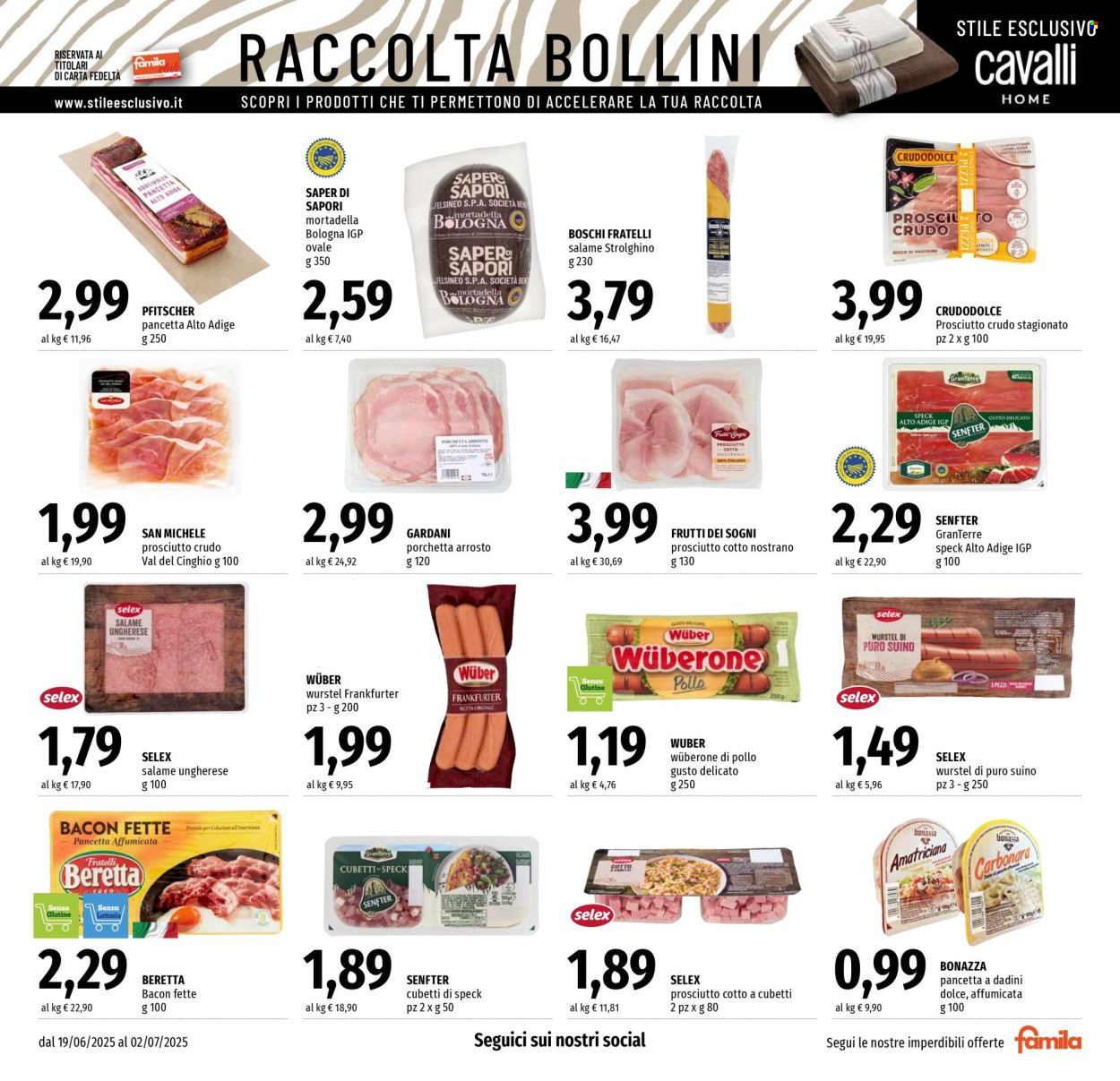 Volantino Famila - 19/6/2025 - 2/7/2025. Pagina 5