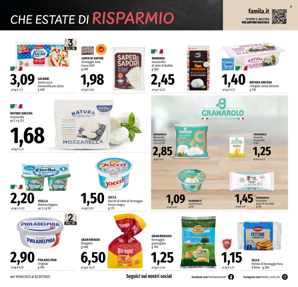 Volantino Famila - 19/6/2025 - 2/7/2025. Pagina 6