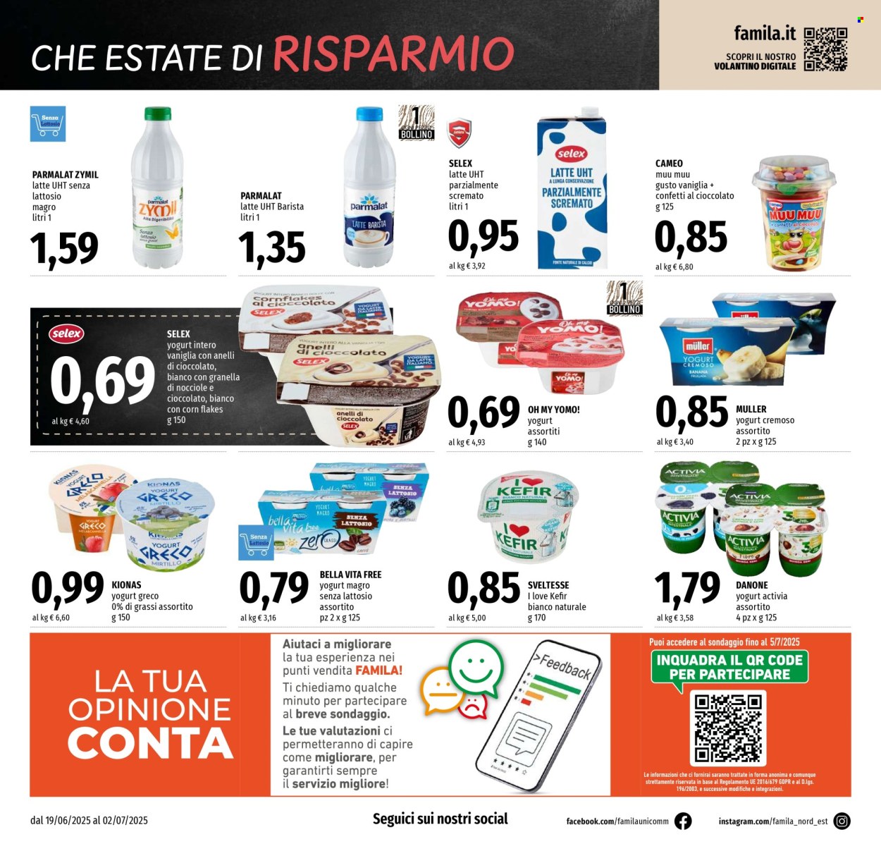 Volantino Famila - 19/6/2025 - 2/7/2025. Pagina 8