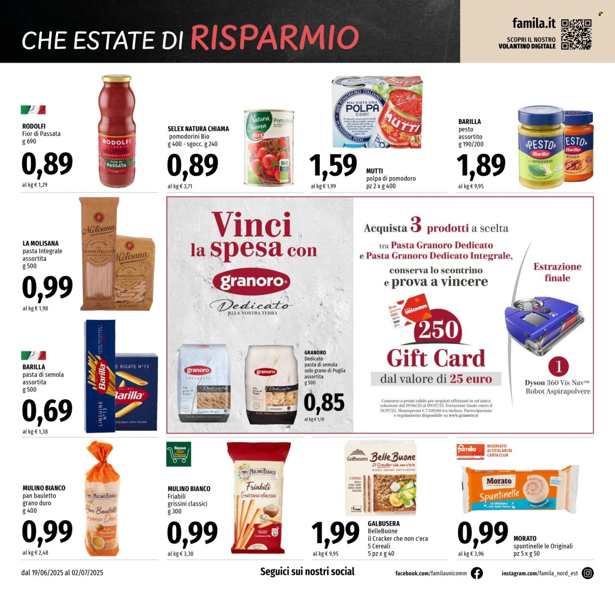 Volantino Famila - 19/6/2025 - 2/7/2025. Pagina 12