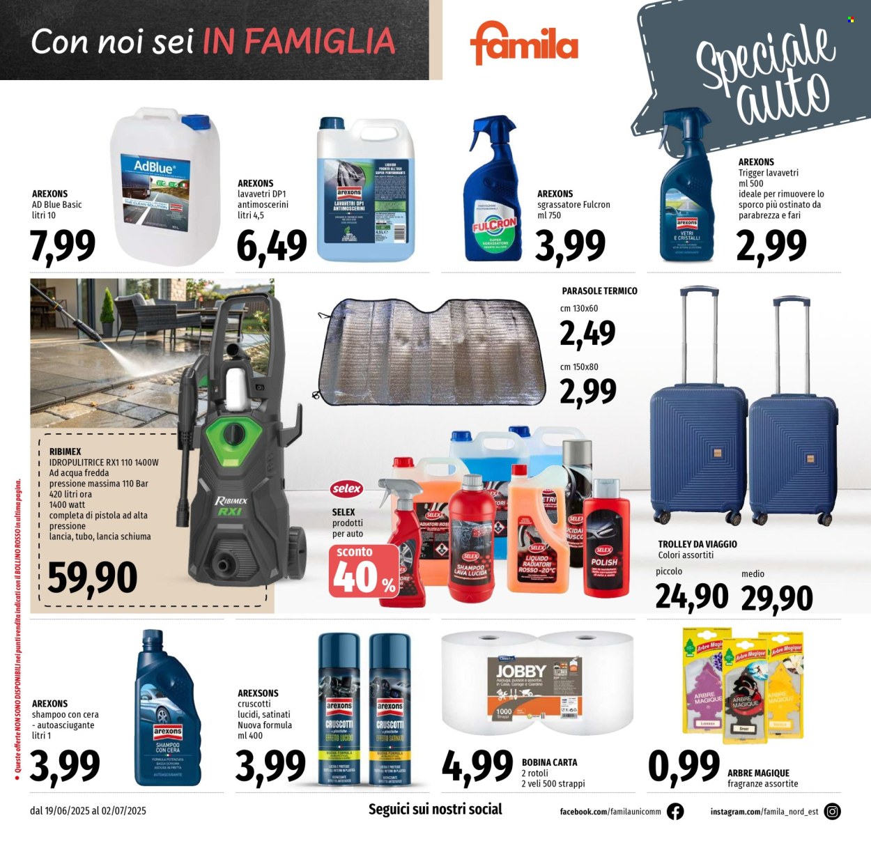 Volantino Famila - 19/6/2025 - 2/7/2025. Pagina 26