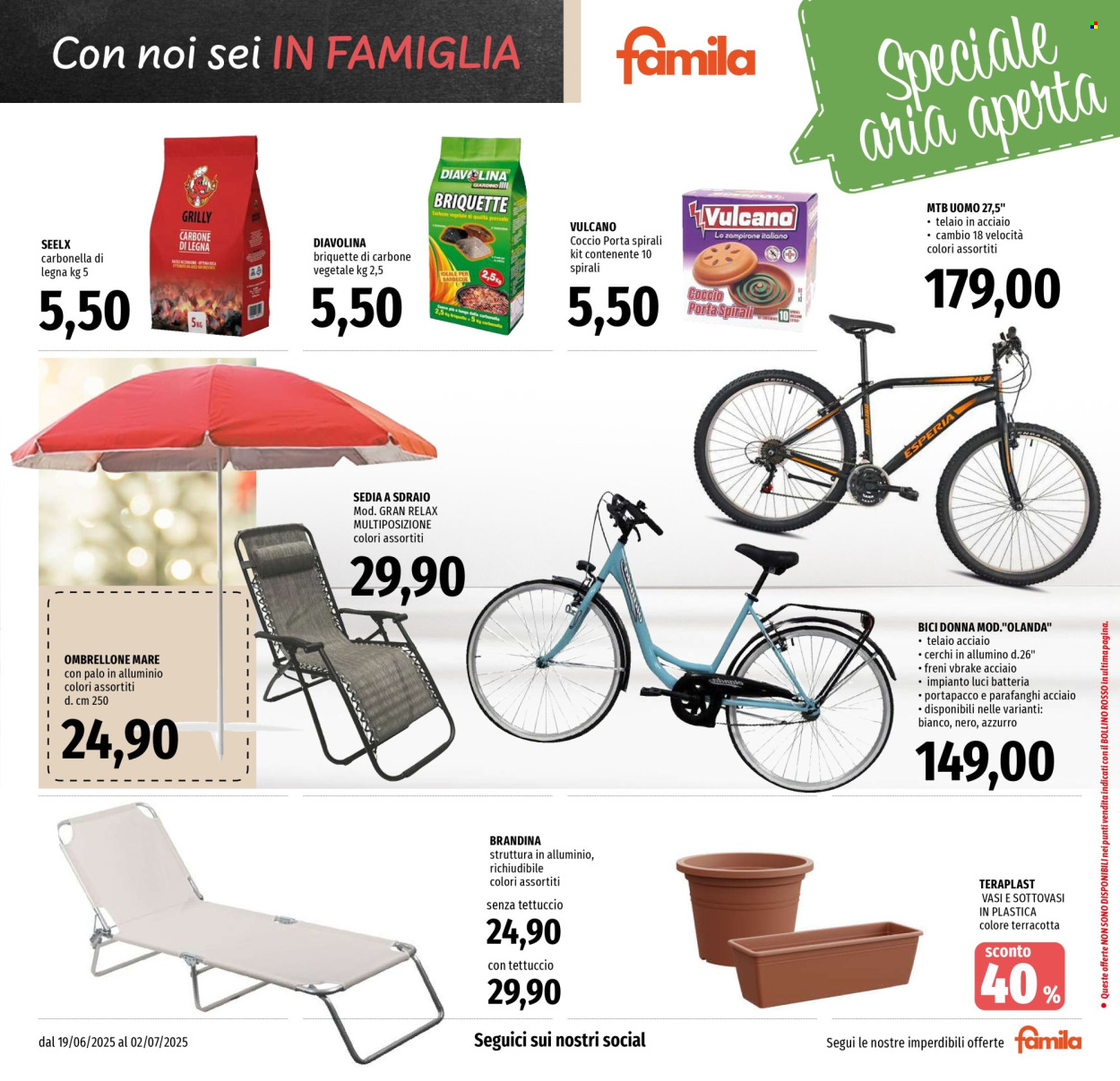 Volantino Famila - 19/6/2025 - 2/7/2025. Pagina 27