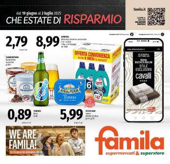 Volantino Famila - 19/6/2025 - 2/7/2025.
