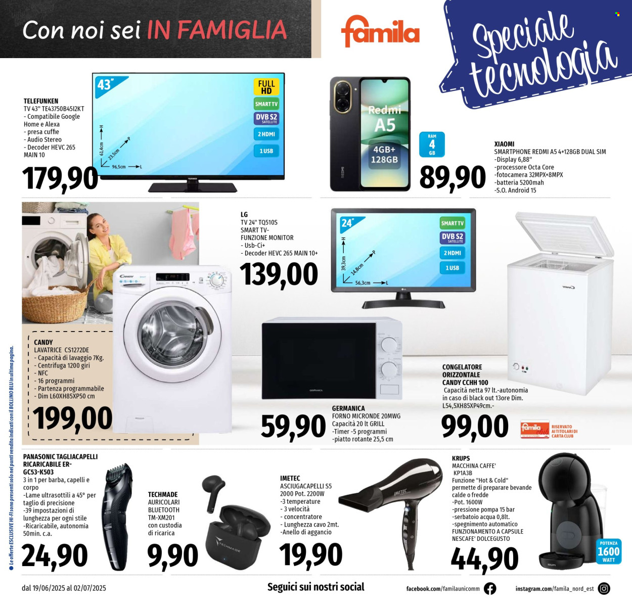 Volantino Famila - 19/6/2025 - 2/7/2025. Pagina 24