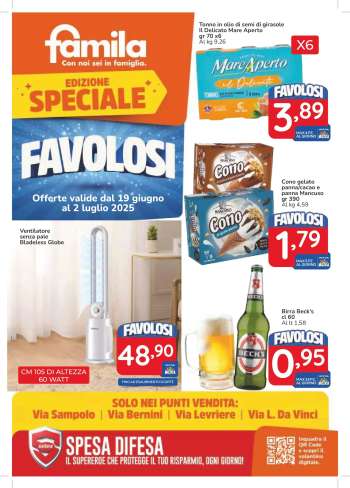 Volantino Famila - 19/6/2025 - 2/7/2025.