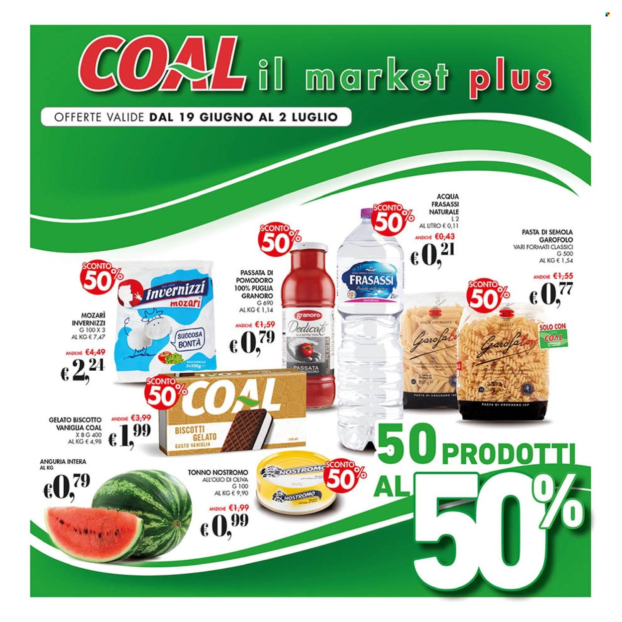 Volantino COAL - 19/6/2025 - 2/7/2025. Pagina 1