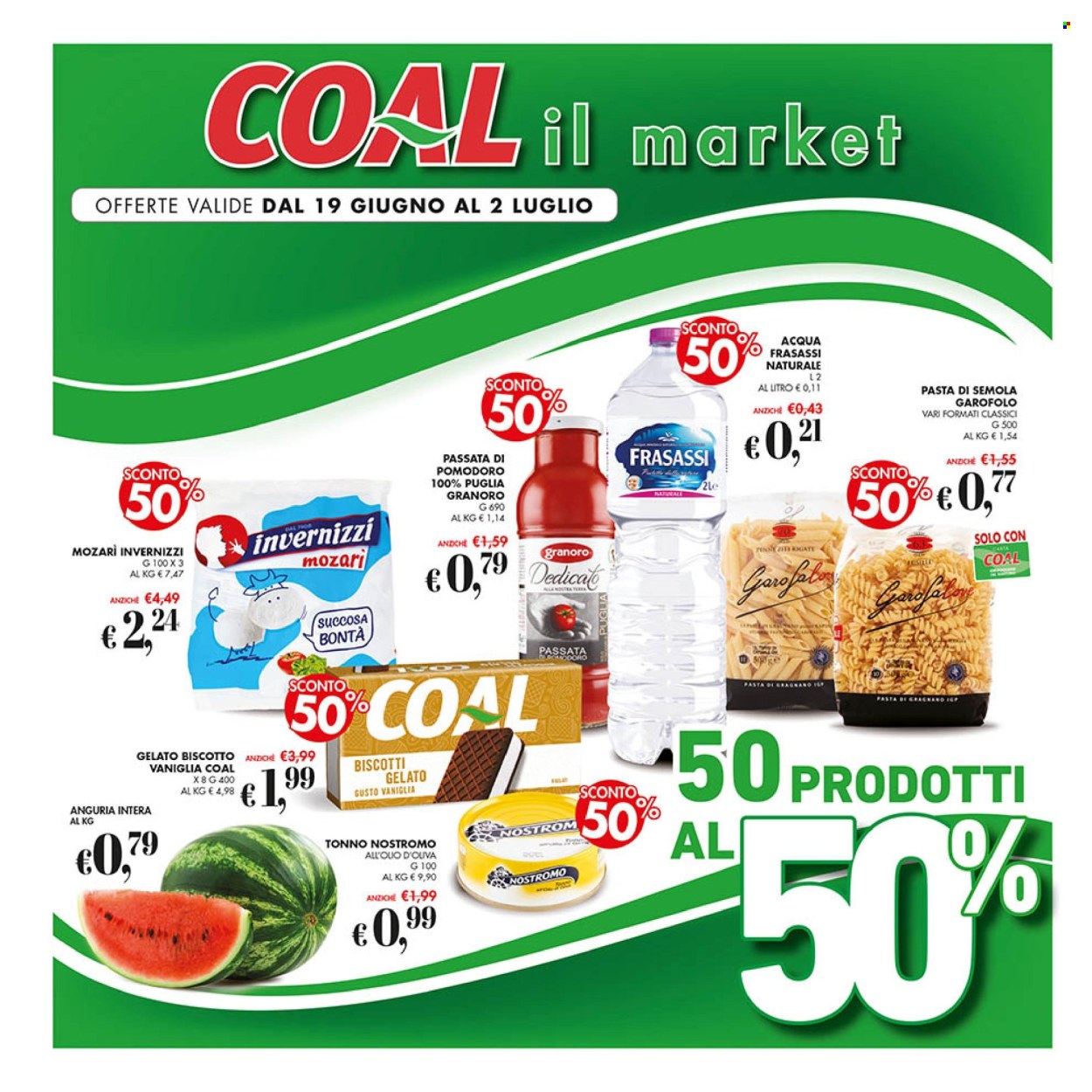 Volantino COAL - 19/6/2025 - 2/7/2025. Pagina 1