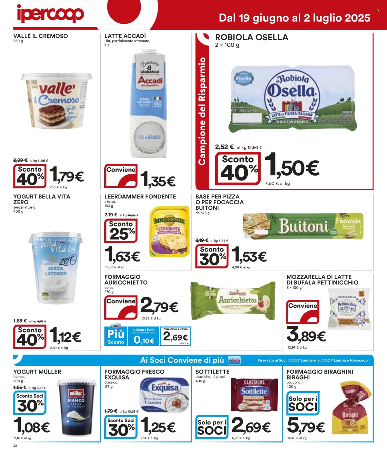Volantino Coop - 19/6/2025 - 2/7/2025. Pagina 22