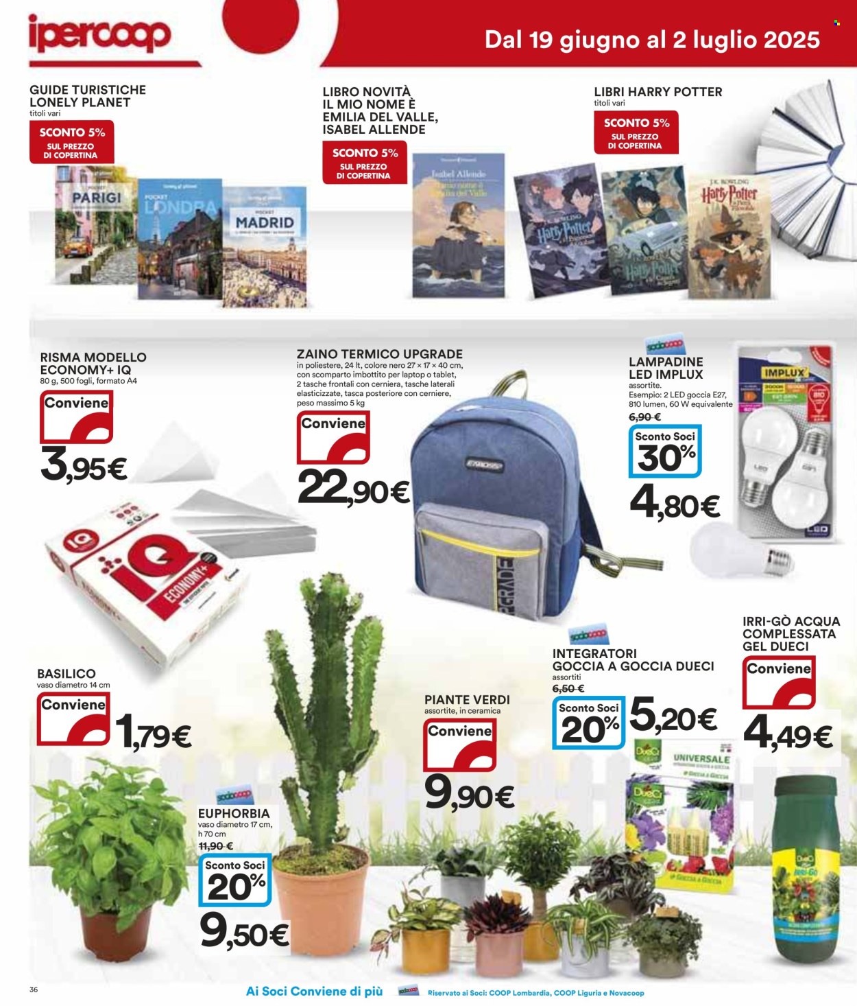 Volantino Coop - 19/6/2025 - 2/7/2025. Pagina 36