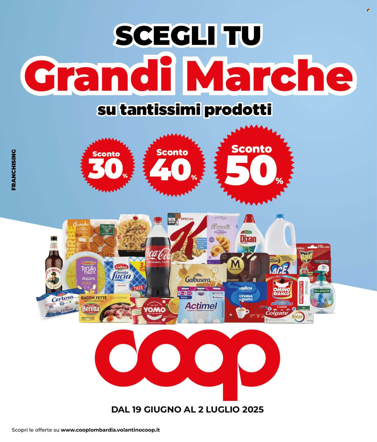 Volantino Coop - 19/6/2025 - 2/7/2025. Pagina 1
