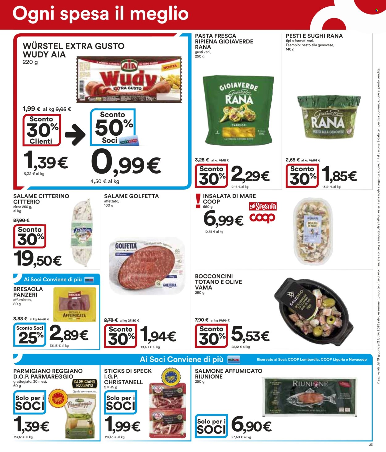 Volantino Coop - 19/6/2025 - 2/7/2025. Pagina 23