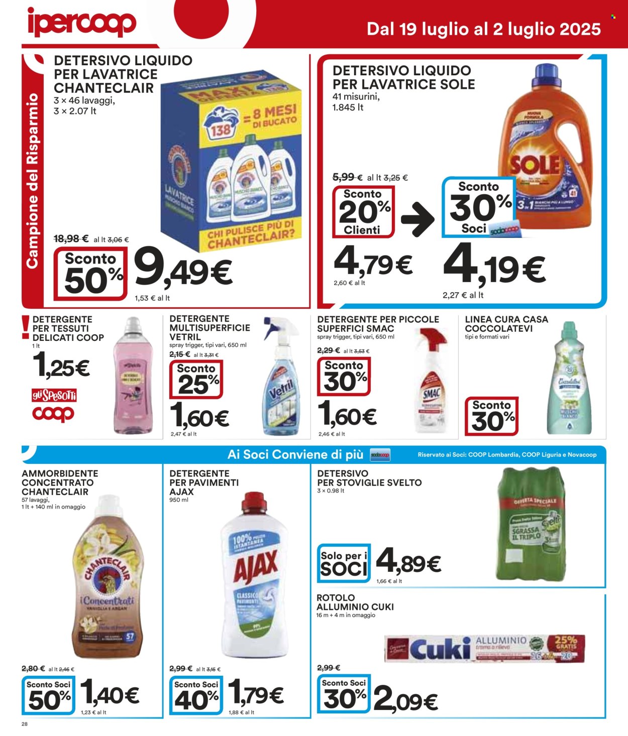 Volantino Coop - 19/6/2025 - 2/7/2025. Pagina 28