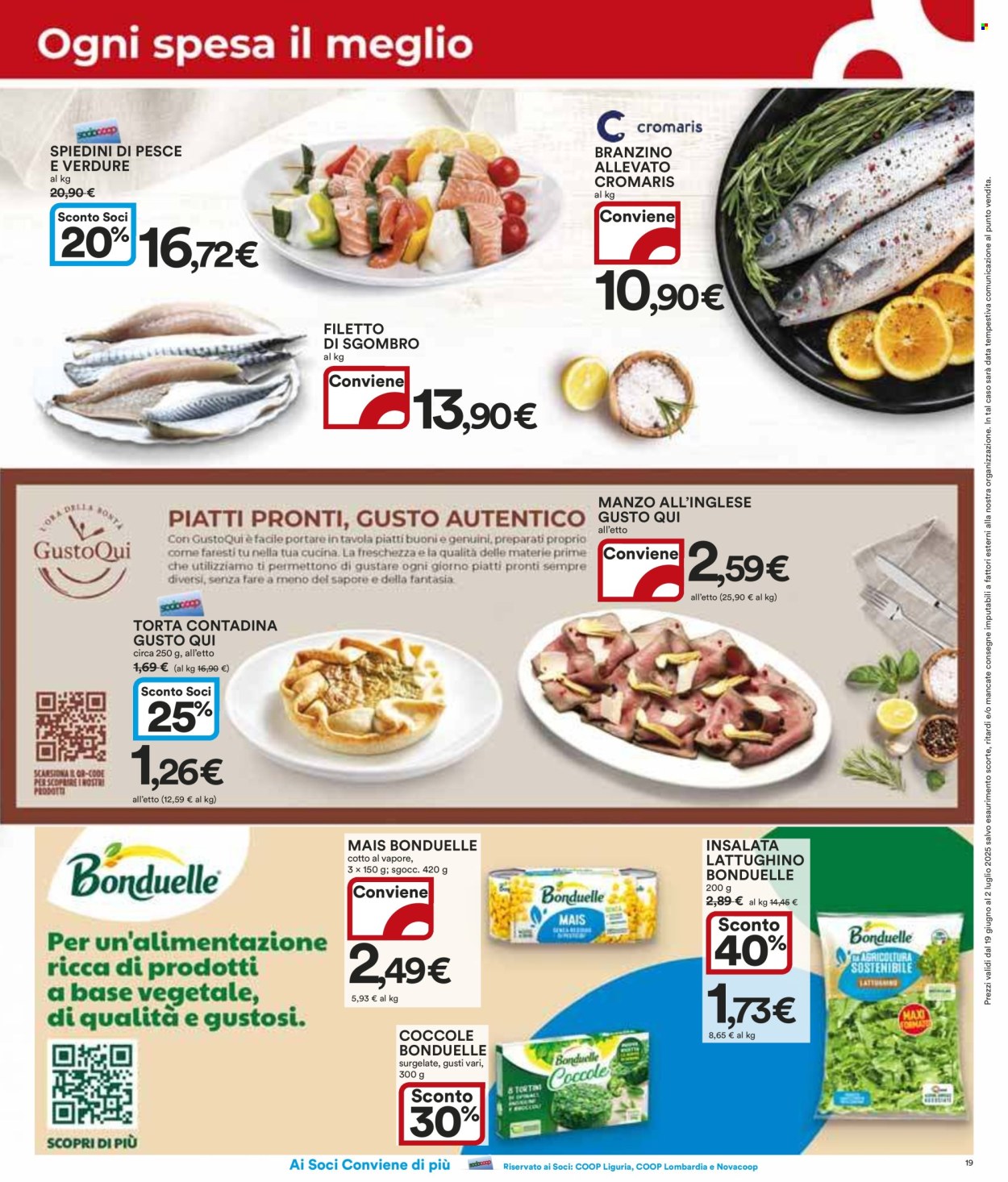 Volantino Coop - 19/6/2025 - 2/7/2025. Pagina 19