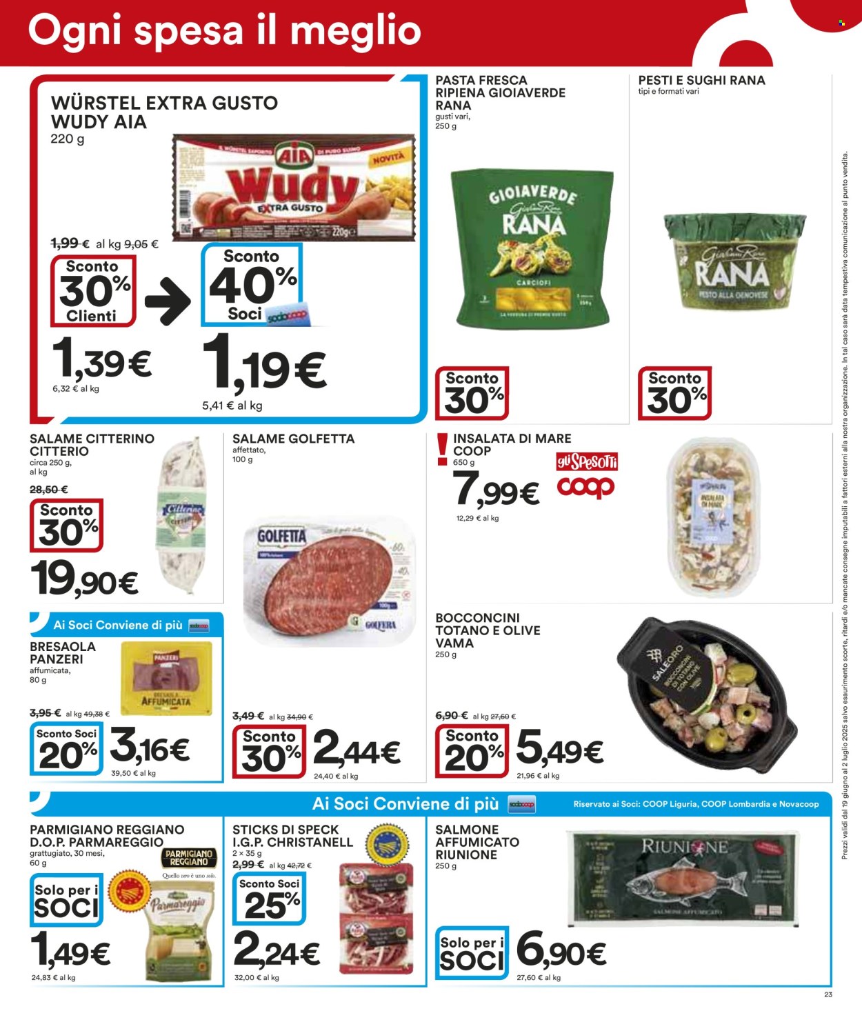 Volantino Coop - 19/6/2025 - 2/7/2025. Pagina 23