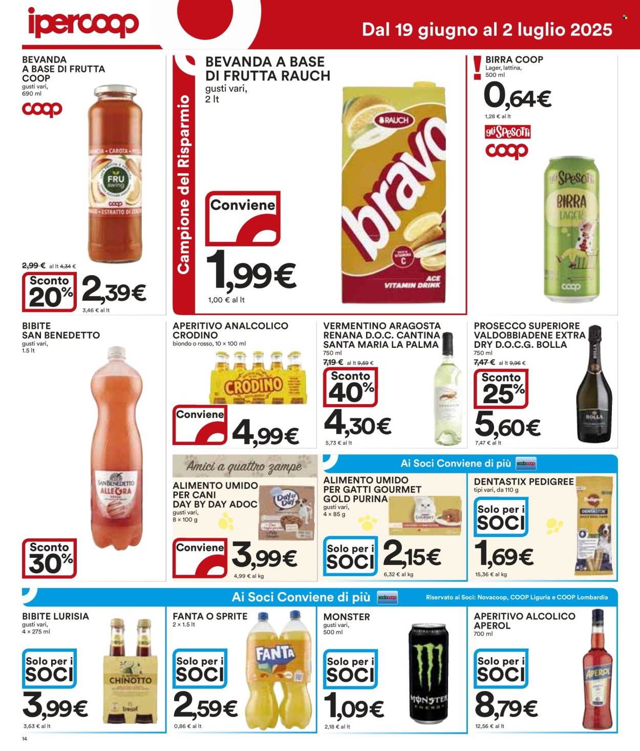Volantino Coop - 19/6/2025 - 2/7/2025. Pagina 14