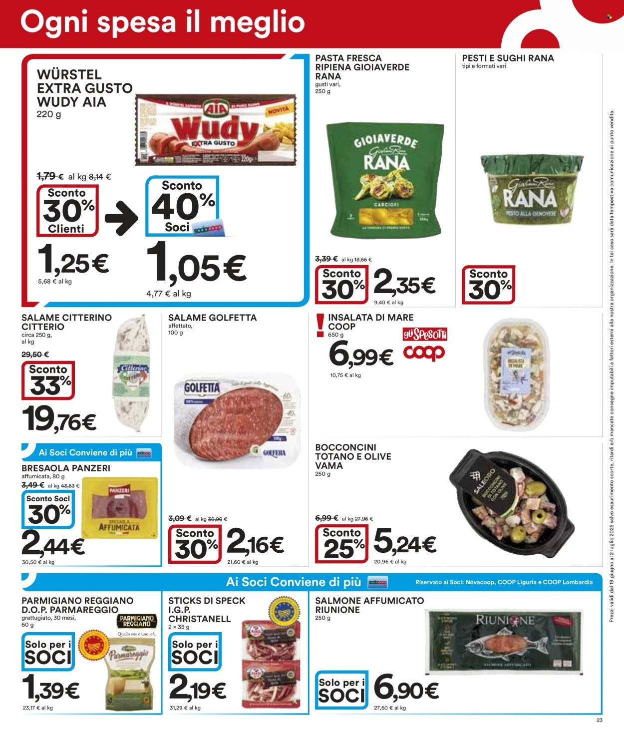 Volantino Coop - 19/6/2025 - 2/7/2025. Pagina 23