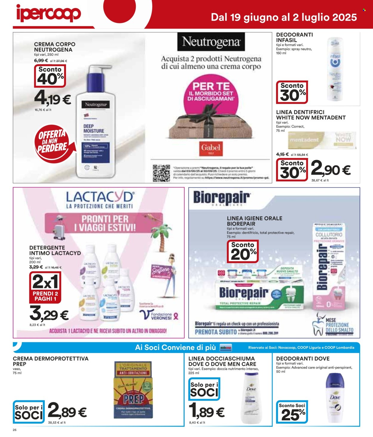 Volantino Coop - 19/6/2025 - 2/7/2025. Pagina 26