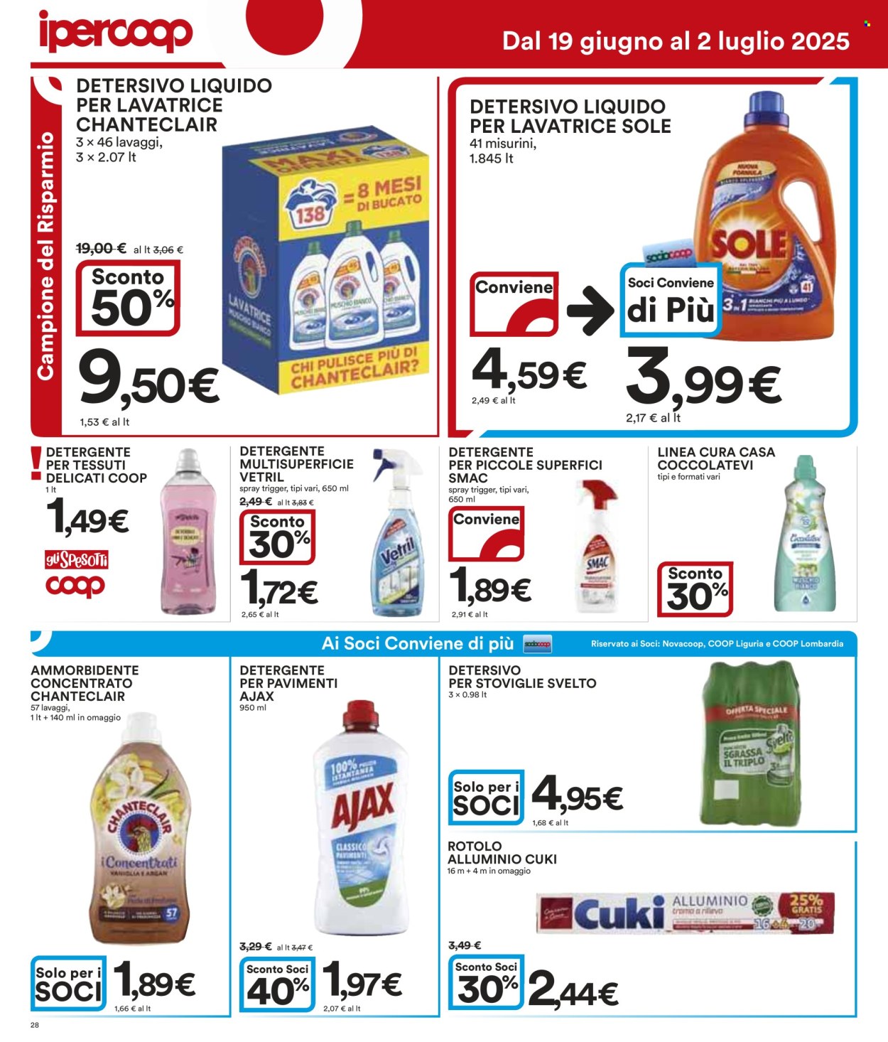 Volantino Coop - 19/6/2025 - 2/7/2025. Pagina 28