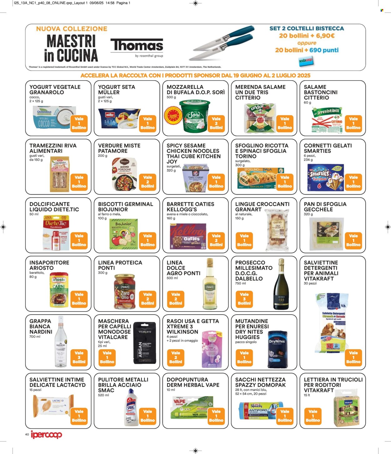 Volantino Coop - 19/6/2025 - 2/7/2025. Pagina 40