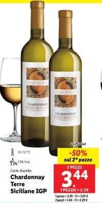 Corte Aurelio Chardonnay Terre Siciliane IGP