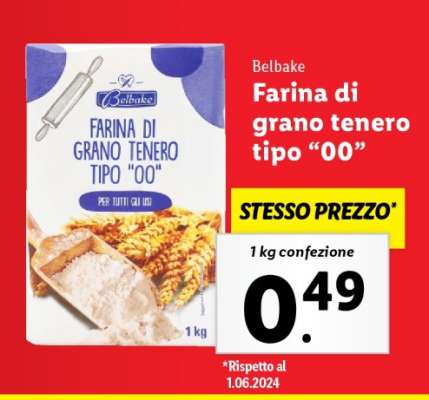 Belbake Farina di grano tenero tipo “00”