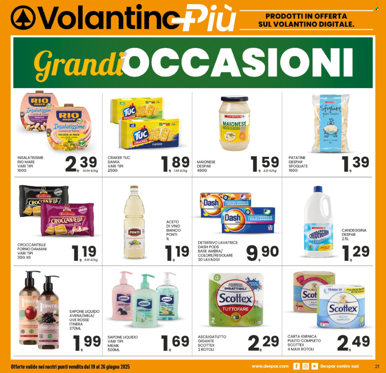 Volantino Despar - 19/6/2025 - 26/6/2025. Pagina 20
