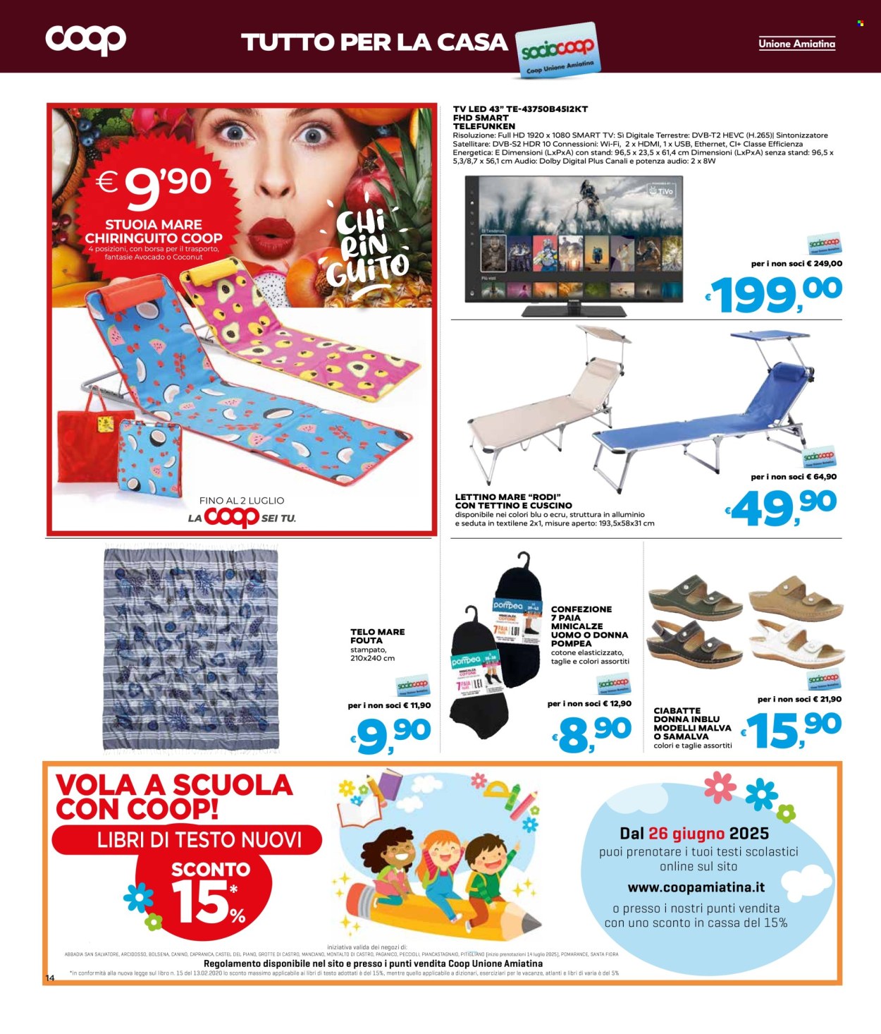 Volantino Coop - 19/6/2025 - 2/7/2025. Pagina 14