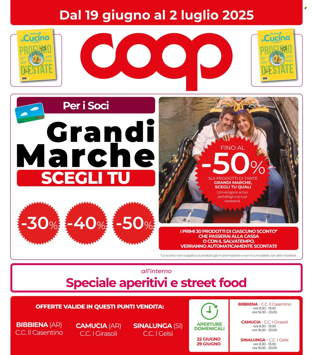 Volantino Coop - 19/6/2025 - 2/7/2025. Pagina 1
