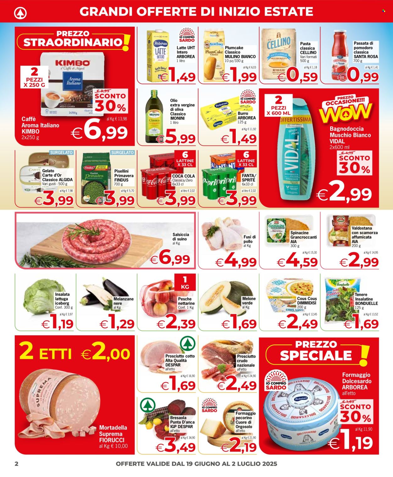 Volantino Despar - 19/6/2025 - 2/7/2025. Pagina 2