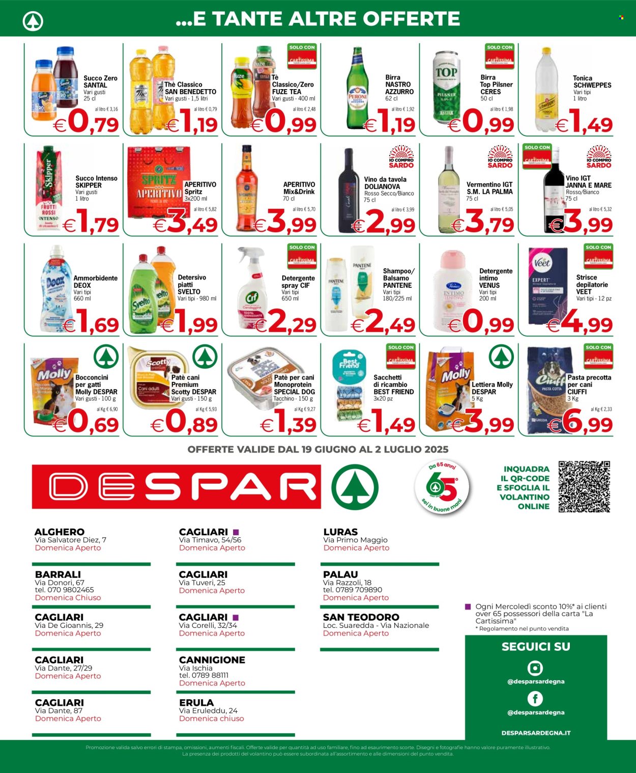 Volantino Despar - 19/6/2025 - 2/7/2025. Pagina 4