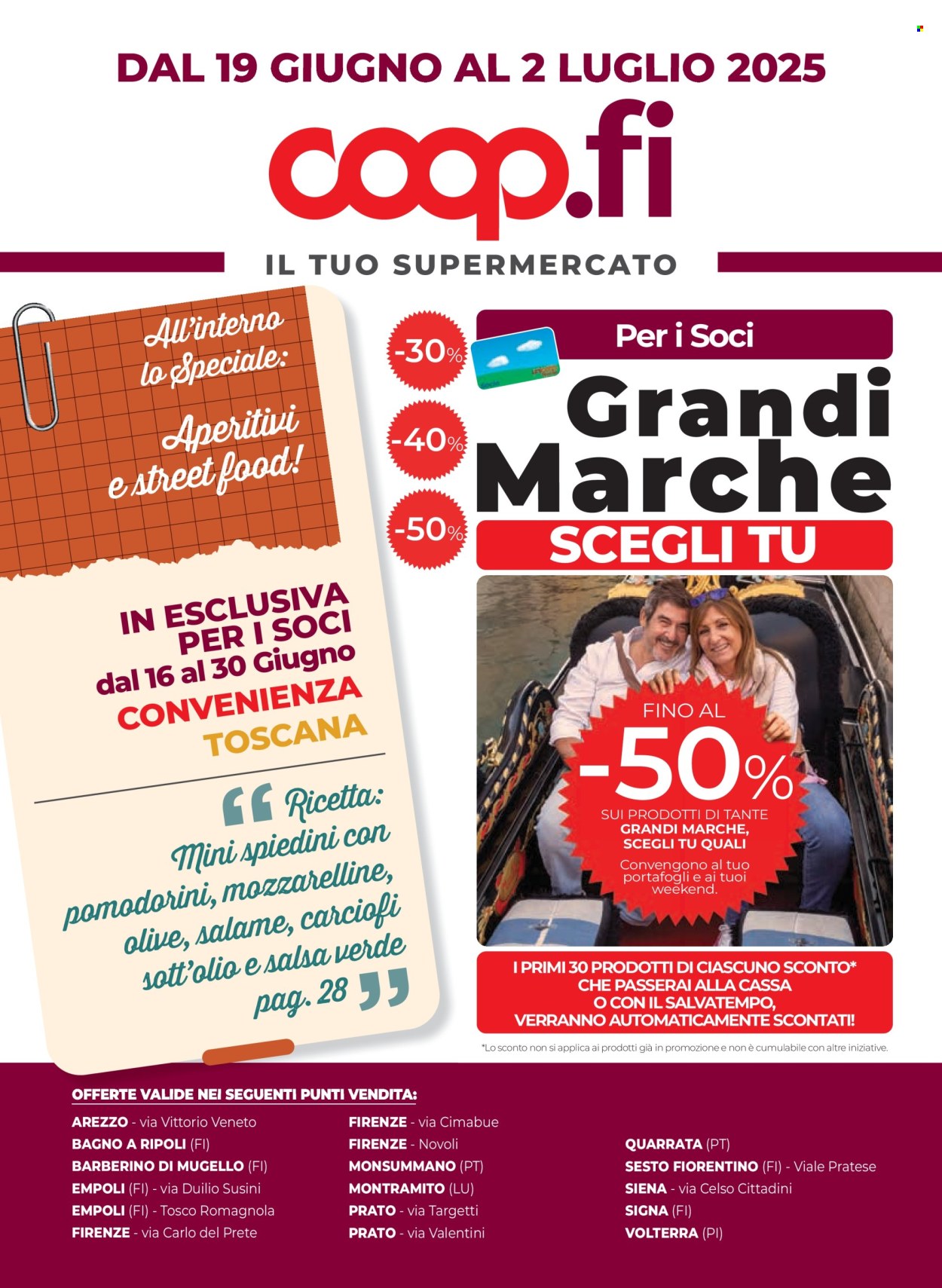 Volantino Coop - 19/6/2025 - 2/7/2025. Pagina 1