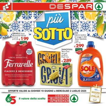 Volantino Eurospar - 19/6/2025 - 2/7/2025.