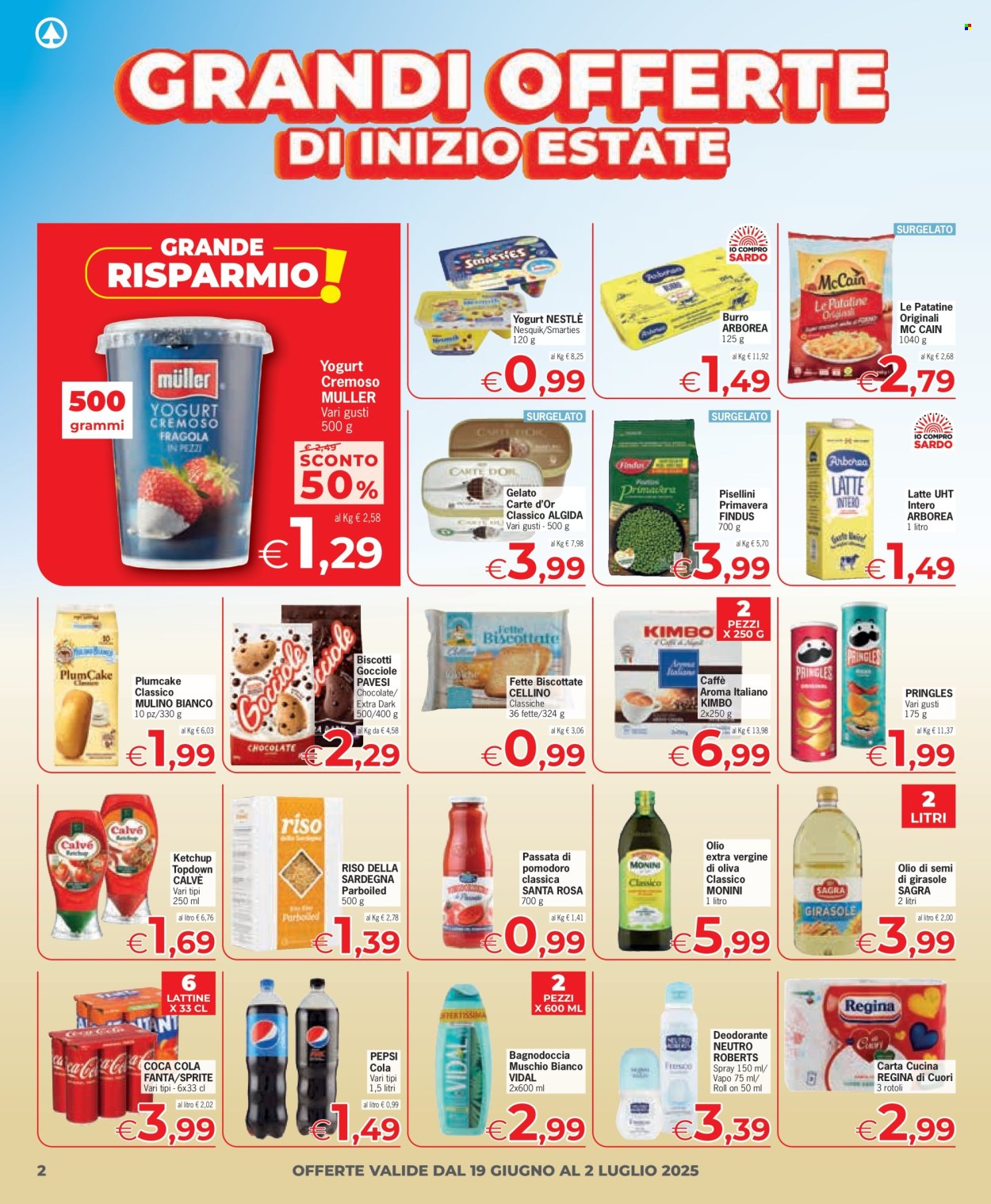 Volantino Eurospar - 19/6/2025 - 2/7/2025. Pagina 2