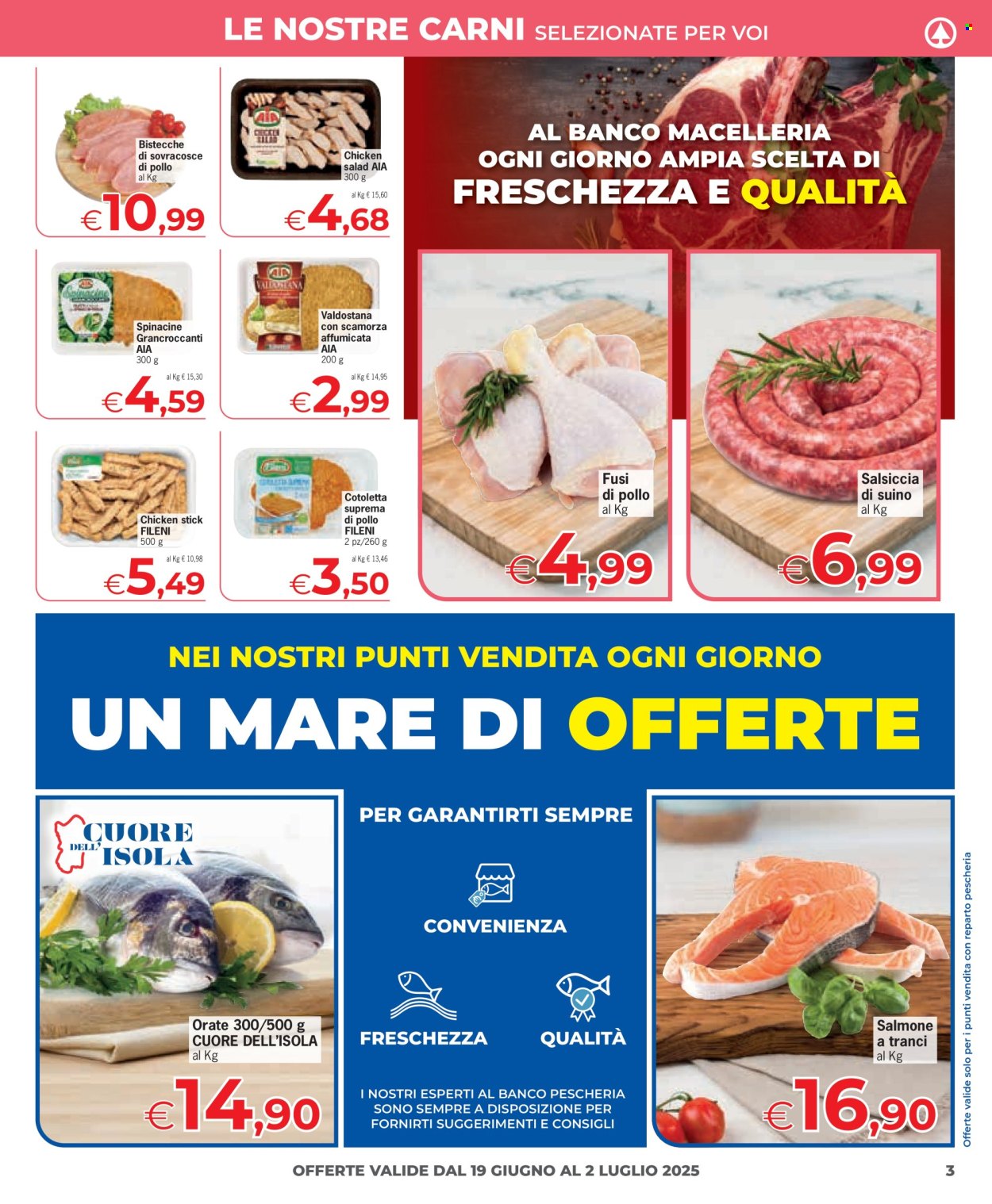 Volantino Eurospar - 19/6/2025 - 2/7/2025. Pagina 3
