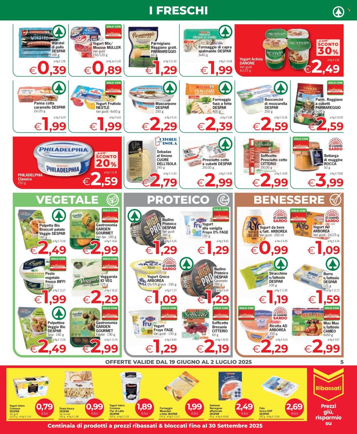Volantino Eurospar - 19/6/2025 - 2/7/2025. Pagina 5