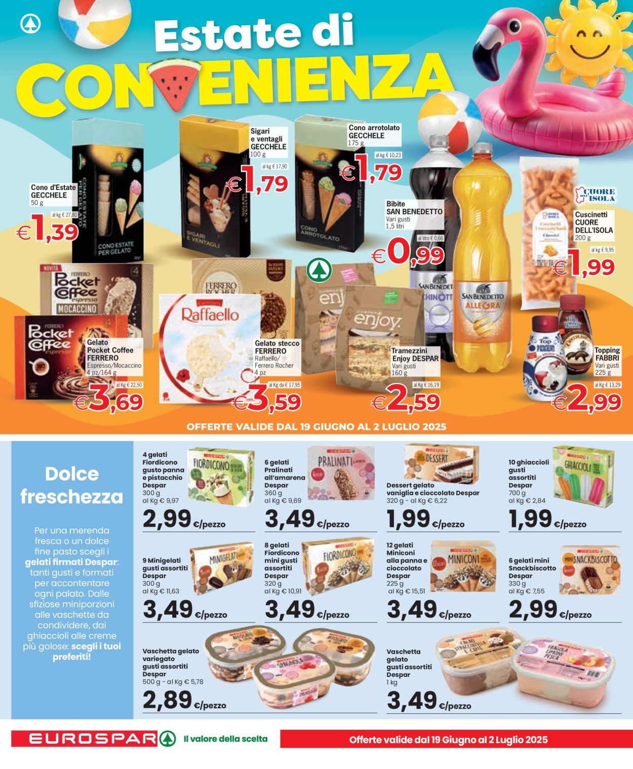 Volantino Eurospar - 19/6/2025 - 2/7/2025. Pagina 6