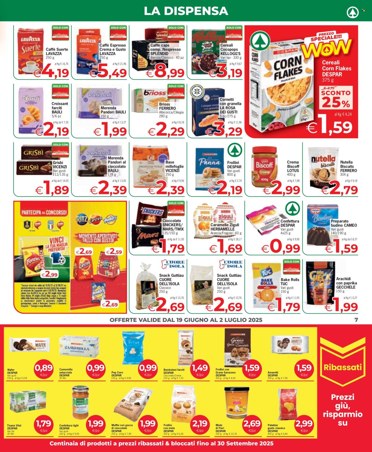 Volantino Eurospar - 19/6/2025 - 2/7/2025. Pagina 7