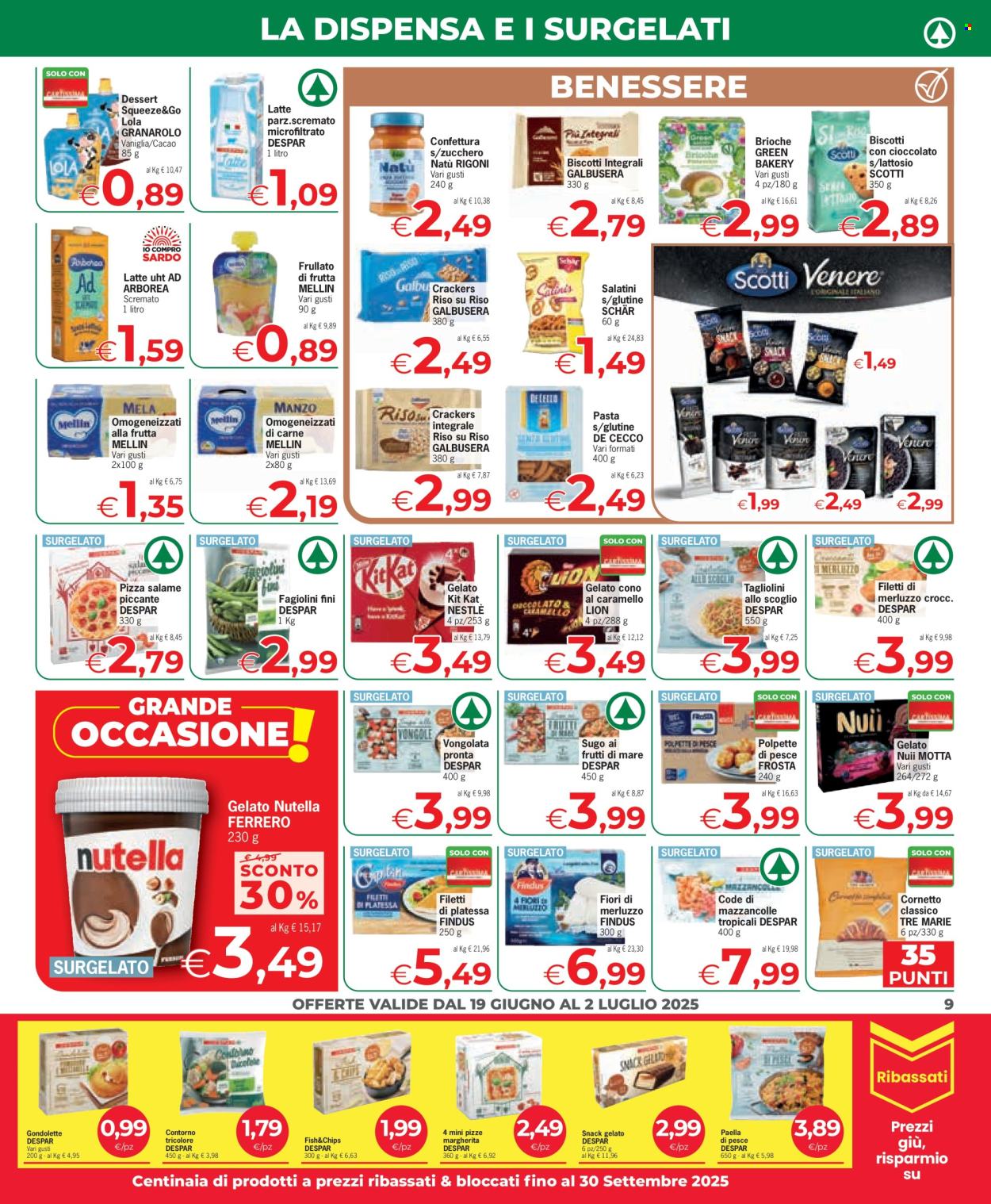 Volantino Eurospar - 19/6/2025 - 2/7/2025. Pagina 9