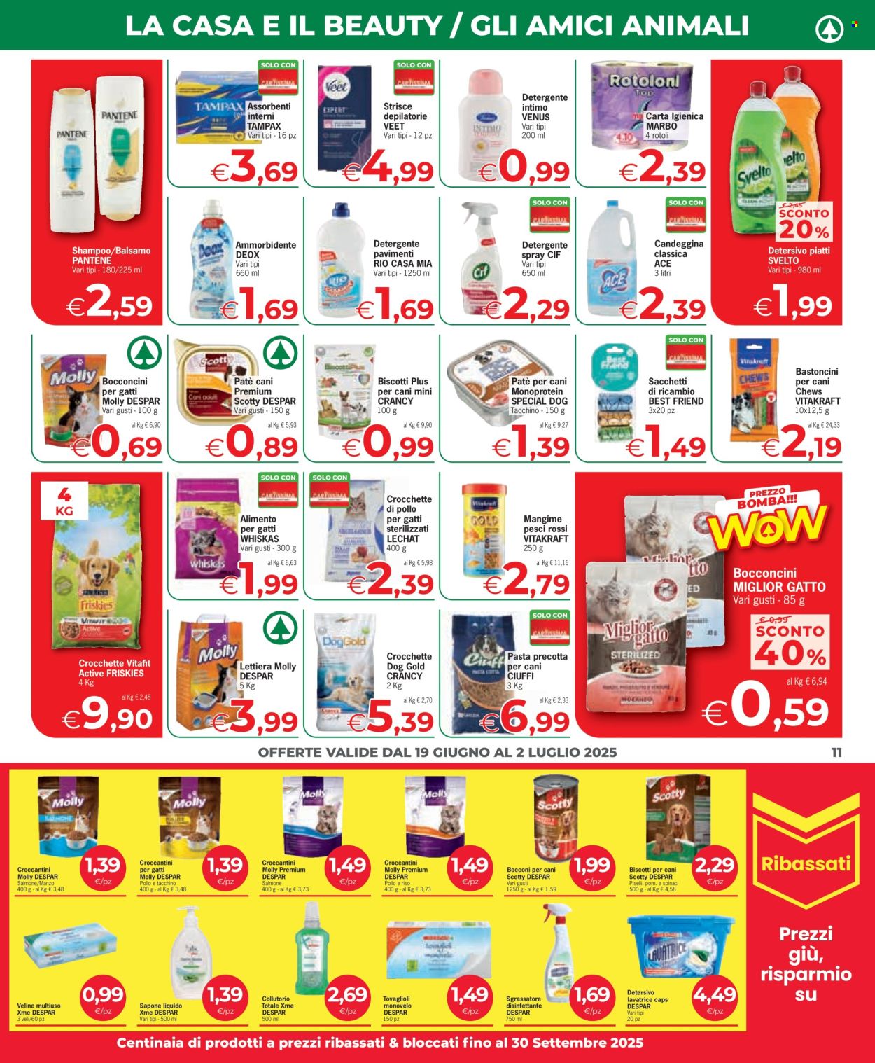 Volantino Eurospar - 19/6/2025 - 2/7/2025. Pagina 11