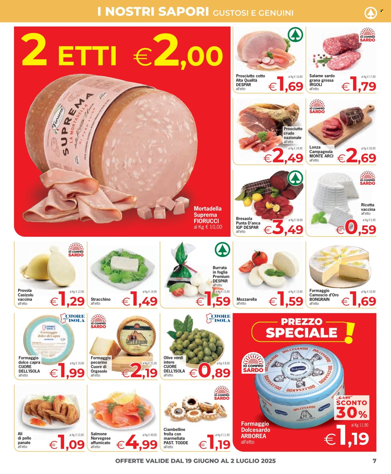 Volantino Eurospar - 19/6/2025 - 2/7/2025. Pagina 7