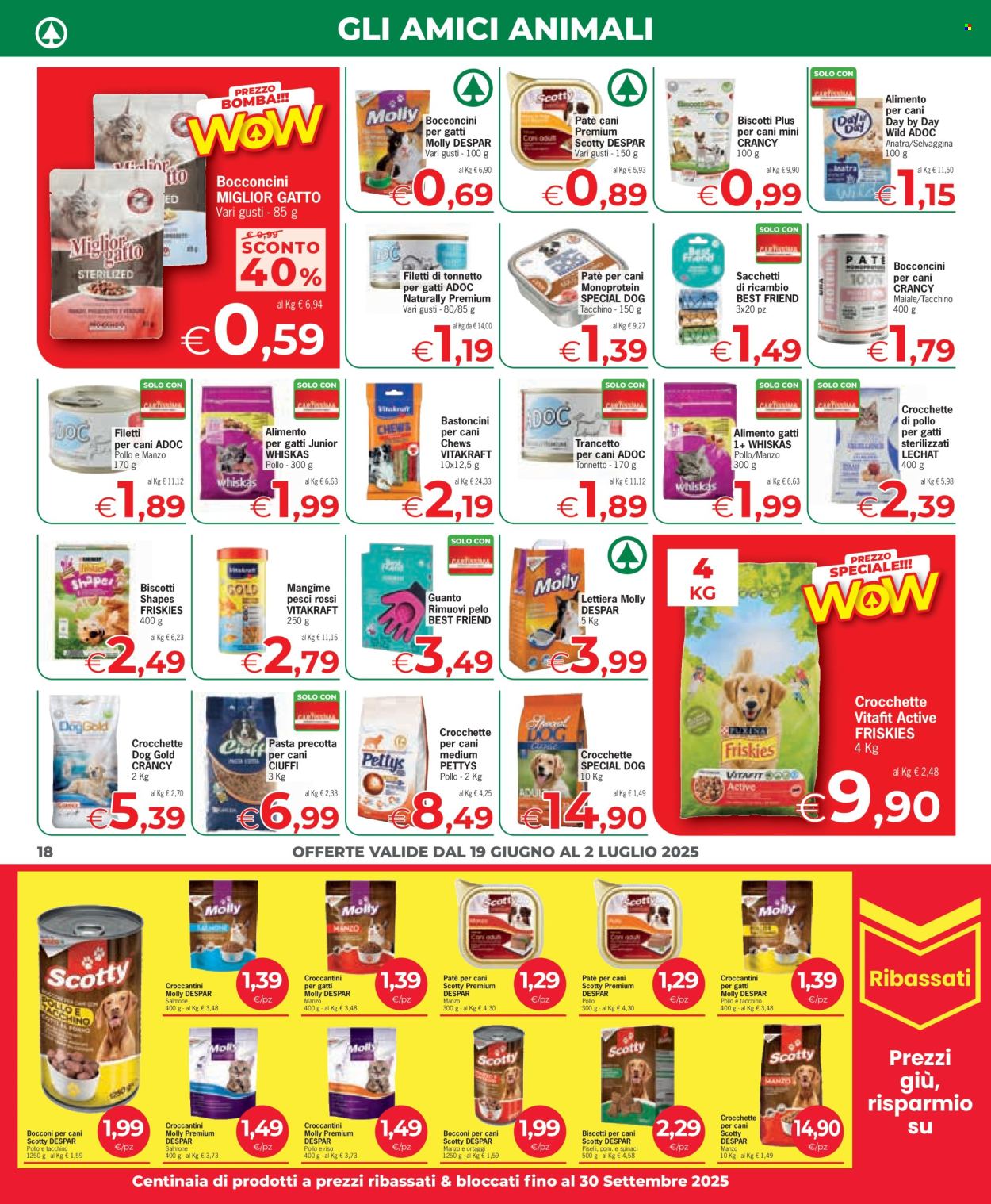 Volantino Eurospar - 19/6/2025 - 2/7/2025. Pagina 18