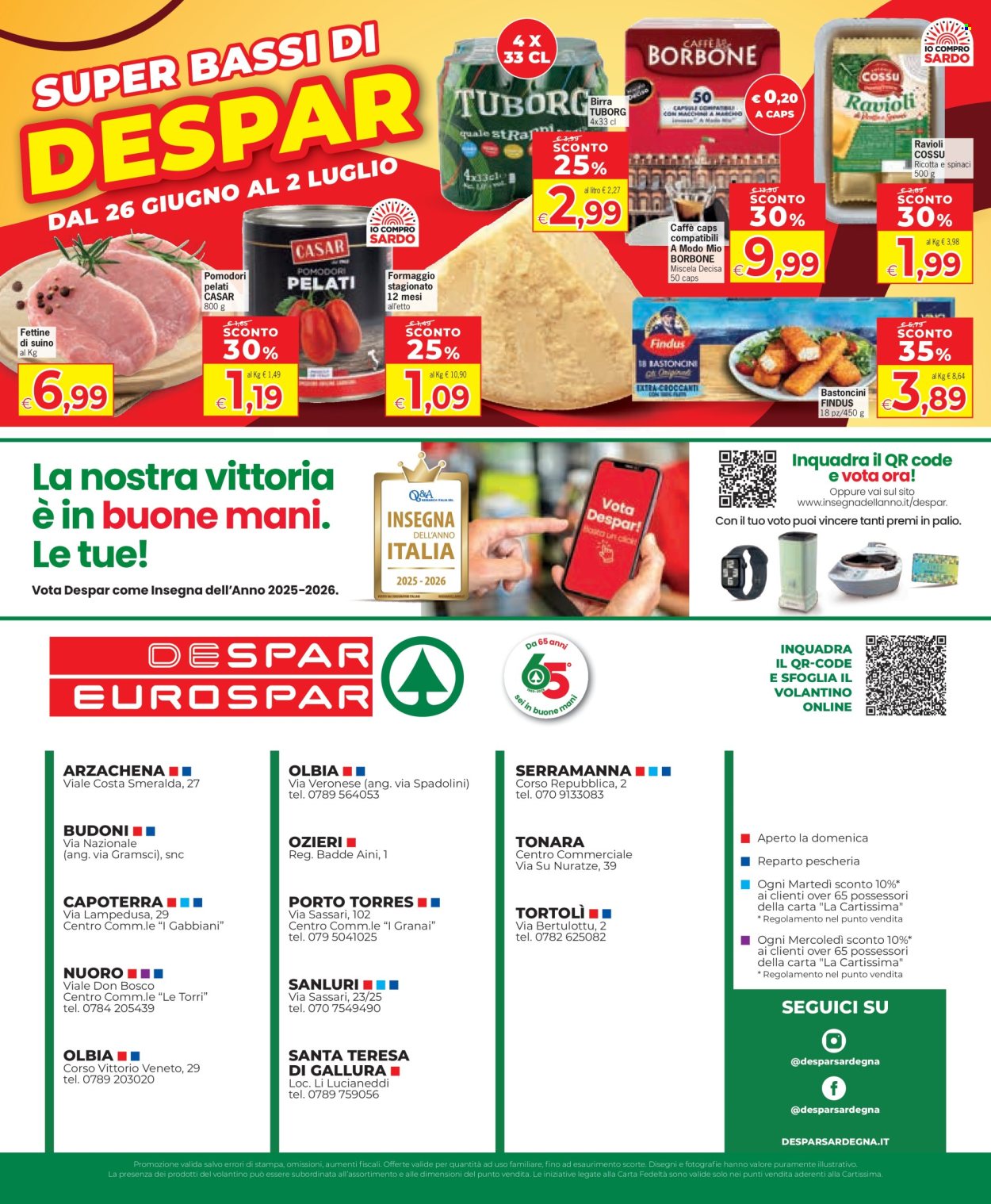 Volantino Eurospar - 19/6/2025 - 2/7/2025. Pagina 20