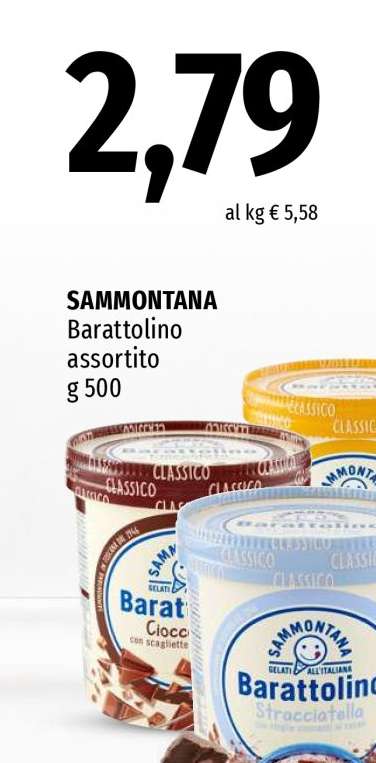 SAMMONTANA Barattolino assortito